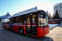 Тюменцам показали автобус будущего