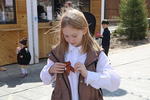 Где и когда в Тюмени будут раздавать георгиевские ленточки