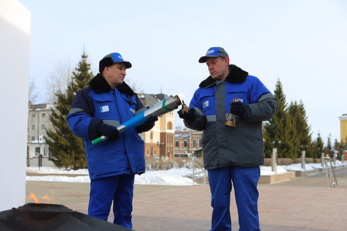 Вечный огонь в селе Вагай зажгут от пламени на площади Победы в Тобольске