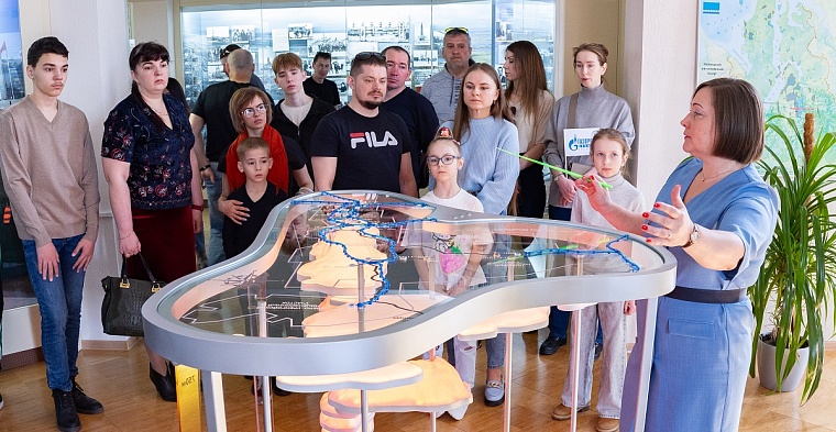 Интерактивные макеты вызывают особый интерес со стороны посетителей Музея истории ООО «Газпром добыча Уренгой»