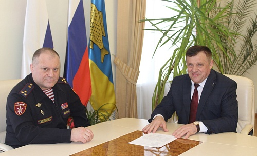 Региональное управление Росгвардии получило благодарность за помощь в период паводка