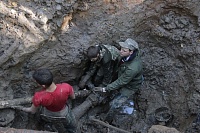 Тюменские поисковики подняли останки летчика и сбитый самолет Пе-2