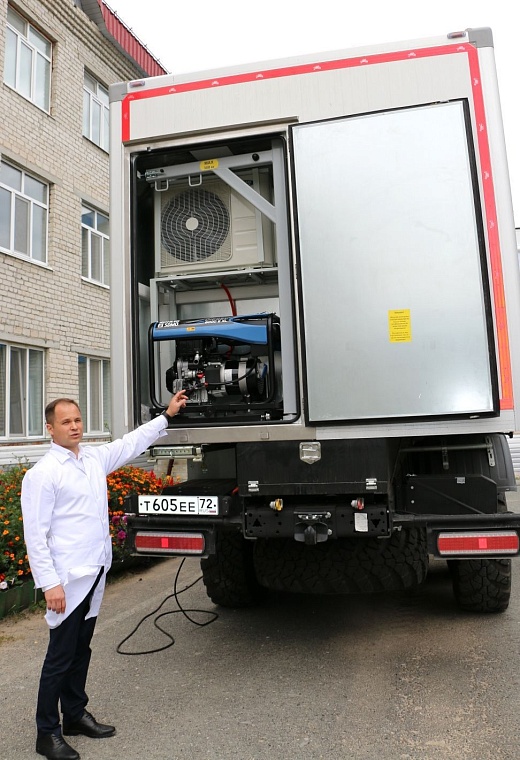 В Тюменской области первый ФАП на колесах принял пациентов