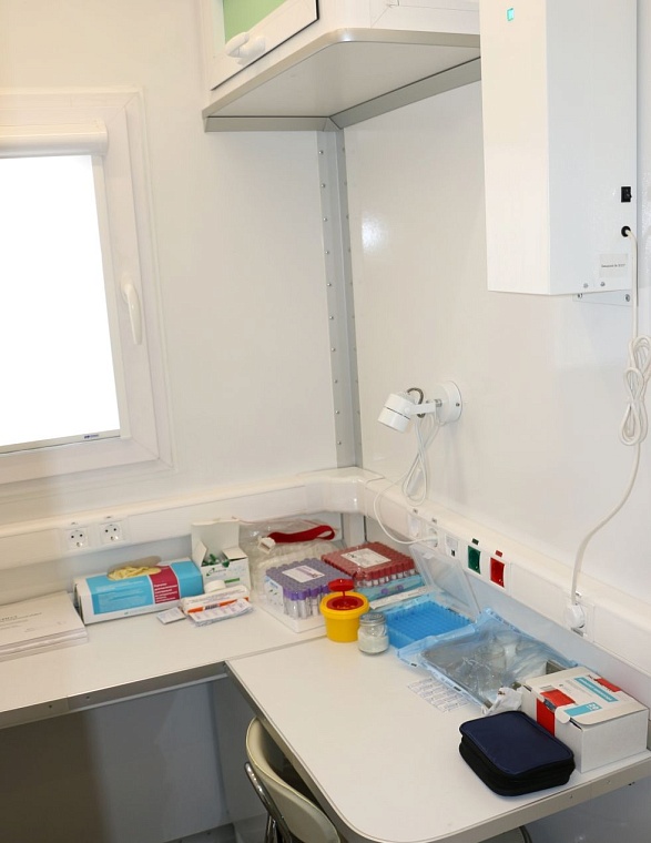 В Тюменской области первый ФАП на колесах принял пациентов