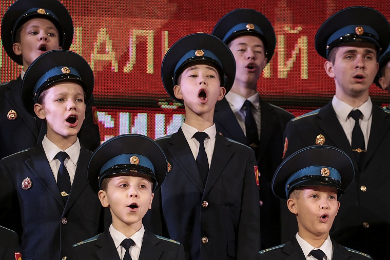 Хористы кадетского училища и школы «Лира» – лучшие в области