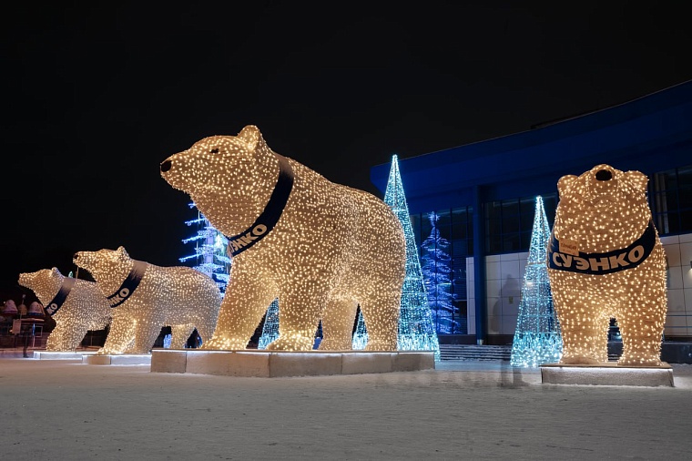 Кортеж с белыми медведями проедет по Тюмени 30 ноября