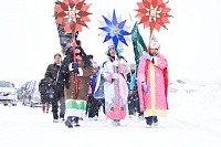 В Голышмановском городском округе отметили Рождество с шествием