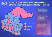 Тюменская область - на втором месте в УФО по рождаемости
