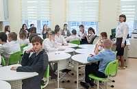 Школа №56 открыта в Ново-Патрушево. Фото: информационный центр правительства Тюменской области