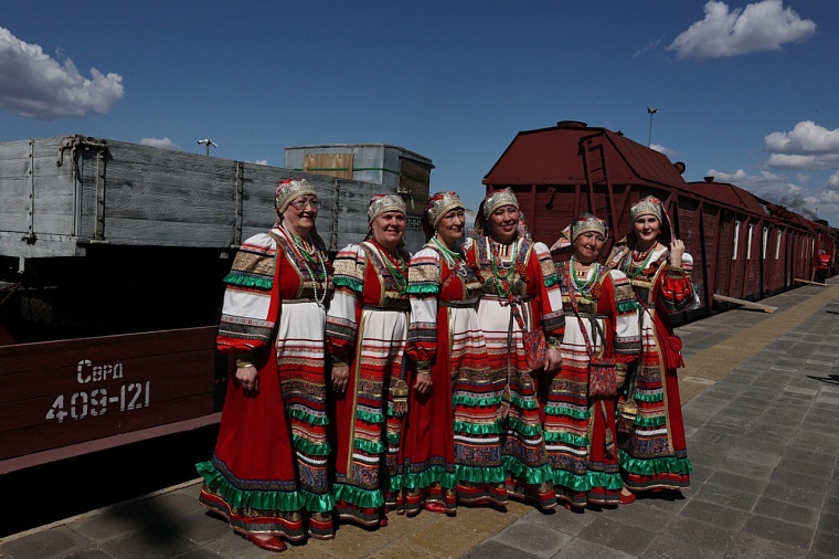 В Тобольск прибыл "Эшелон Победы"