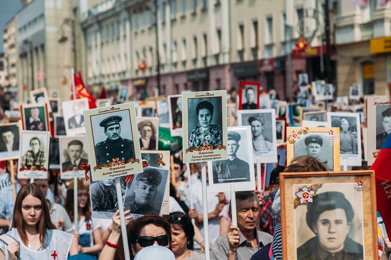 Шествие "Бессмертного полка" вновь пройдет в Тюмени