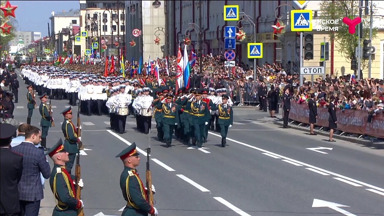 Публикации в честь празднования Дня Победы набрали более 2 миллионов просмотров в эфире и социальных сетях телеканала «Тюменское время»