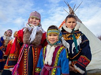 Воспитанники школы-интерната Самбурга сохраняют традиции коренных малочисленных народов Севера.