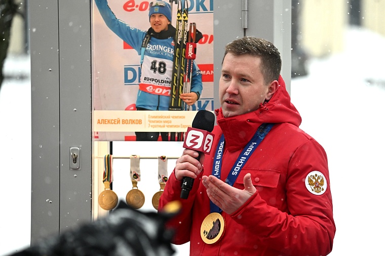 Стела в честь выдающегося спортсмена из Тюменской области появилась на «Аллее славы» на выставке «Россия»