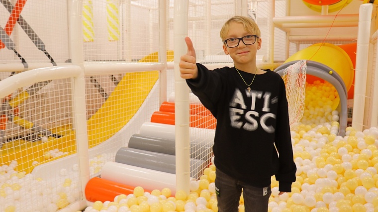 В Ялуторовске многодетный отец открыл детский развлекательный центр