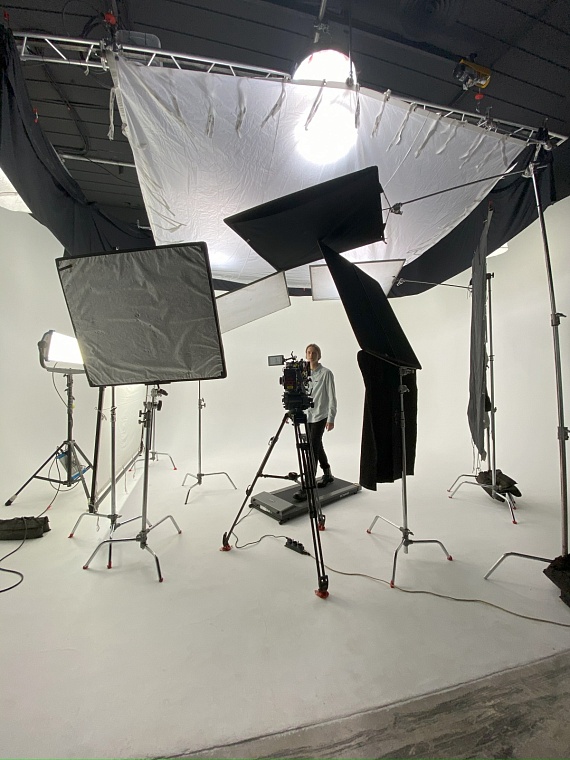 Съемки клипа Calvin Kleine