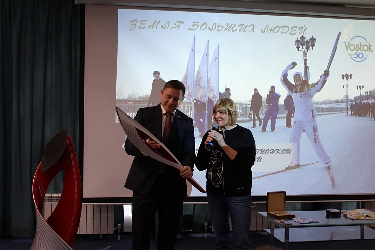 «Спорт — бесконечное преодоление». Олимпийская чемпионка встретилась с поклонниками в отеле «Восток»