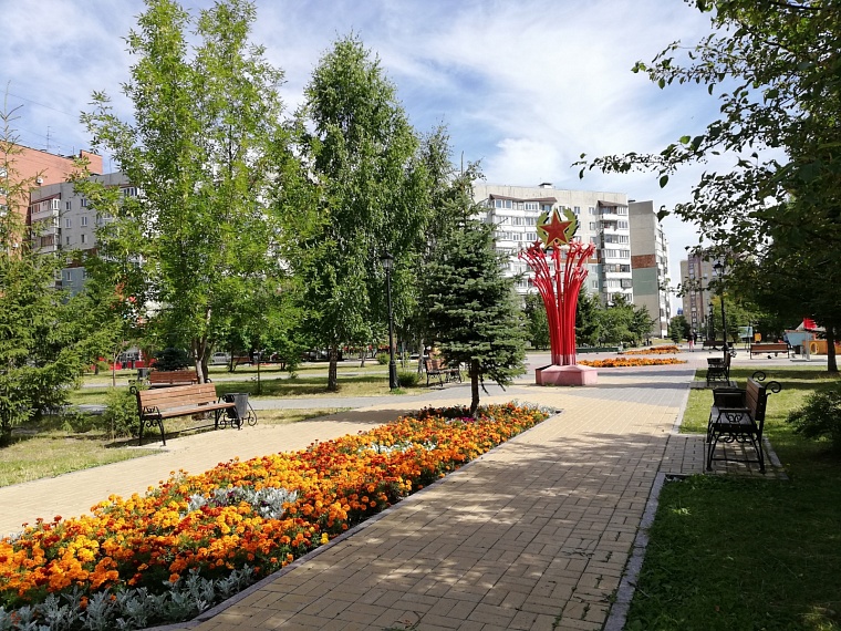 В Тюмени к 9 мая высадят более 60 тысяч цветов