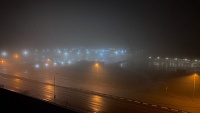 Туман окутал ночную Тюмень: фото из соцсетей