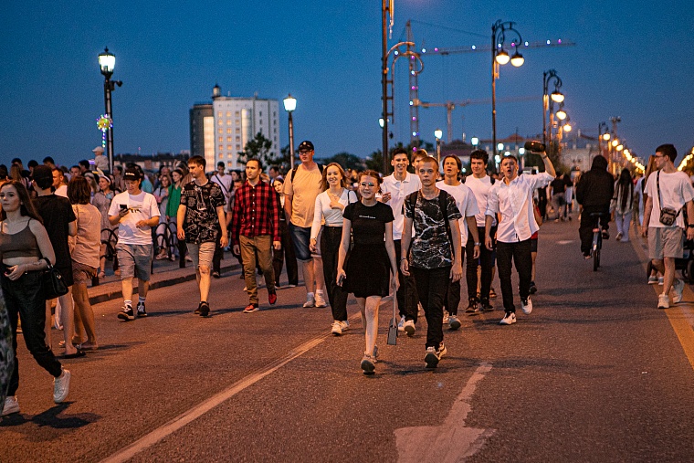 Огни в небе над Тюменью: День города завершился праздничным фейерверком на набережной