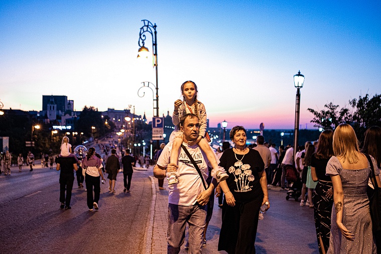 Огни в небе над Тюменью: День города завершился праздничным фейерверком на набережной