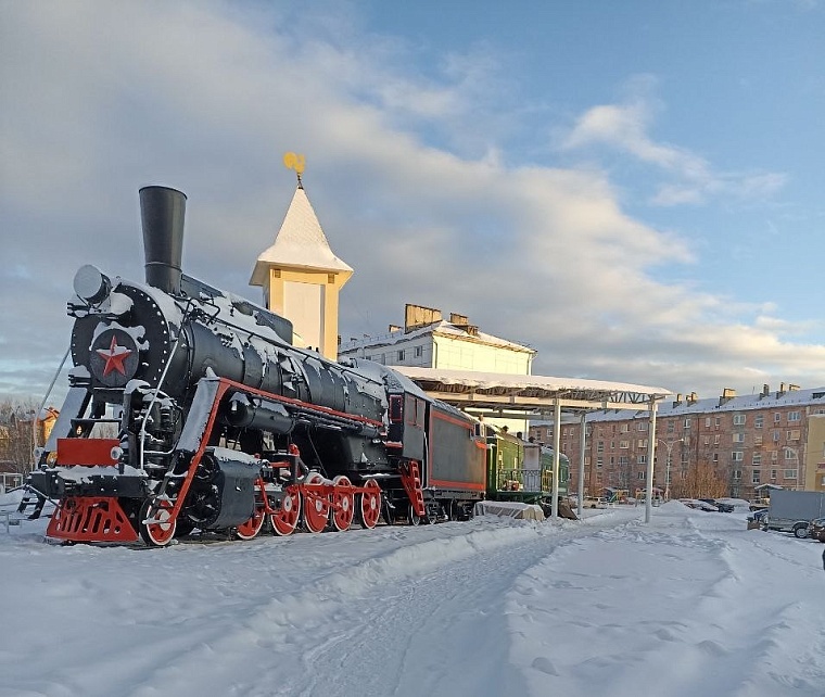 Тот самый паровоз, где была кафешка