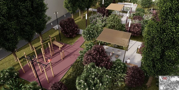 У тюменских «Отрядов мэра» может появиться своя площадка для построений и арт-объект