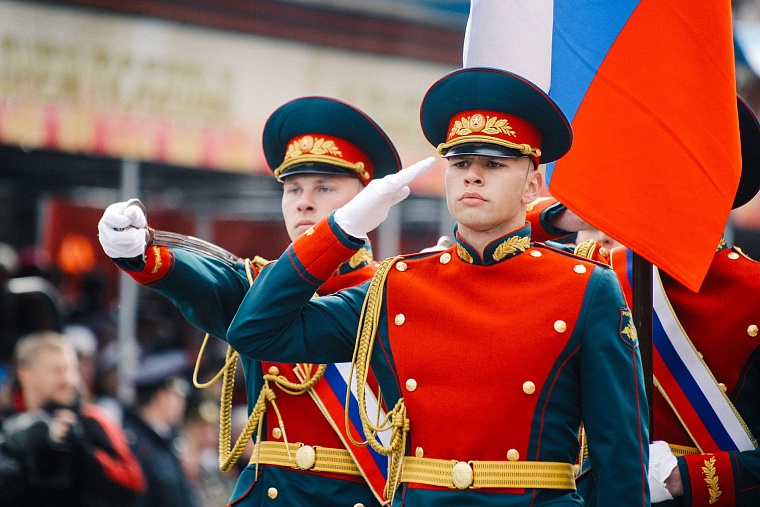 Фотогалерея с праздничного парада 9 мая