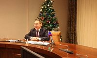 Владимир Якушев поздравил тюменцев с наступающим Новым годом