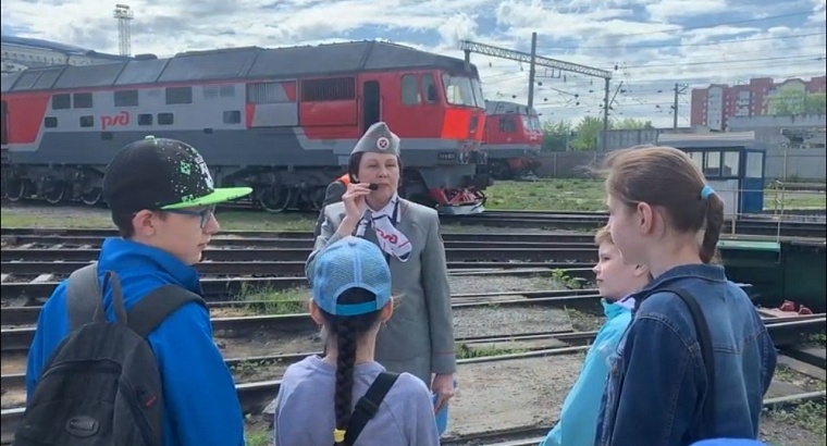 На закрытой территории ж/д вокзала в Тюмени открылся новый экскурсионный маршрут