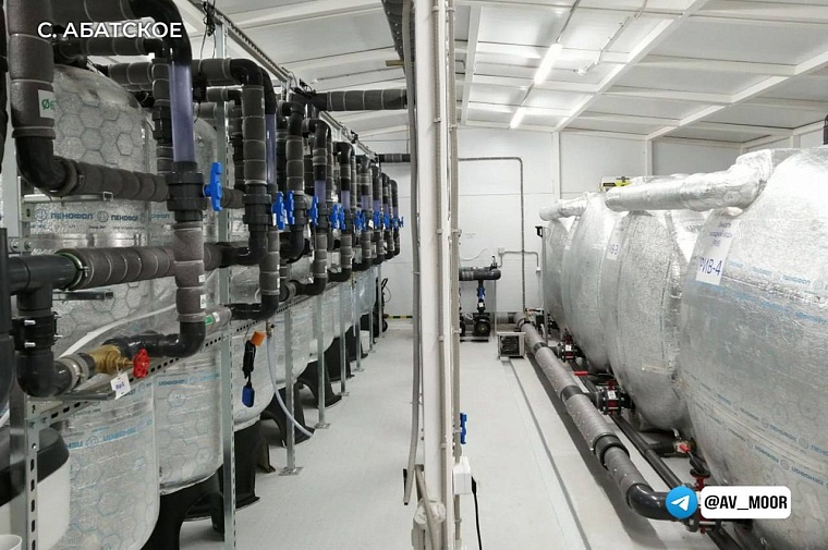 Александр Моор: Новая станция в Абатском значительно улучшит качество и надежность водоснабжения