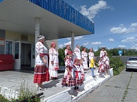 Фольклорный коллектив из Горьковки покажут на чувашском телевидении