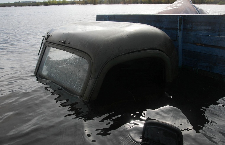 Улица Томская на Тайване ушла под воду