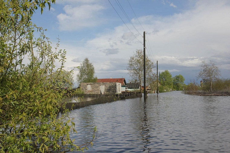 Улица Томская на Тайване ушла под воду