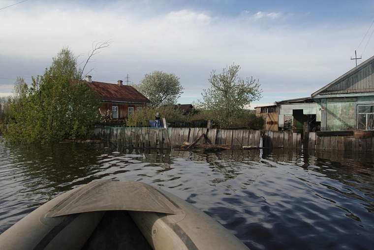 Улица Томская на Тайване ушла под воду