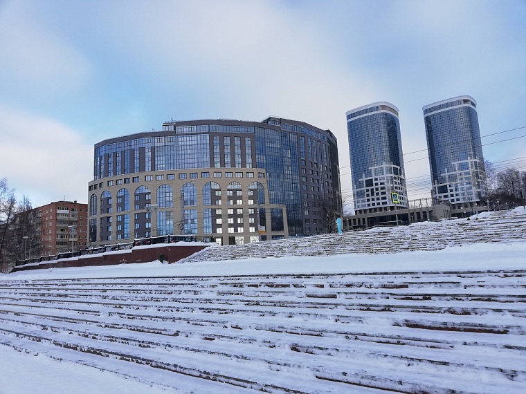 Новые жилые комплексы в Ижевске. Фото: Вслух.ру