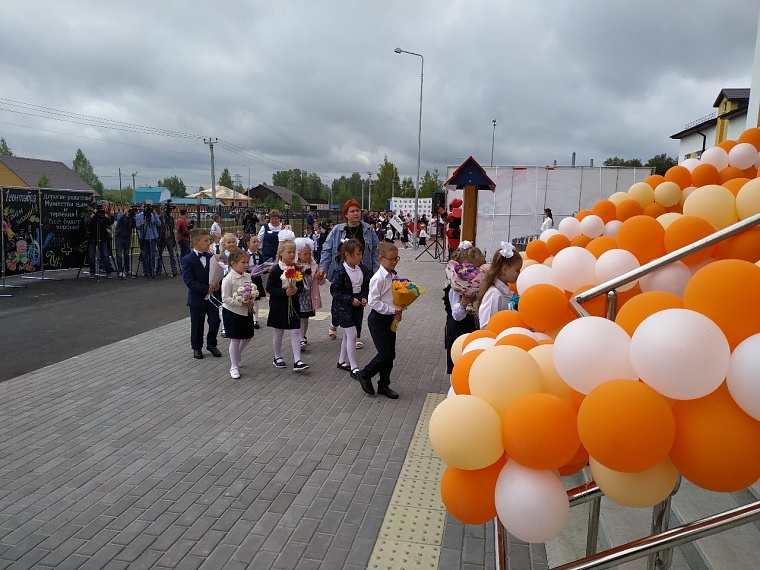 В новой школе поселка Богандинский дети будут учиться в одну смену