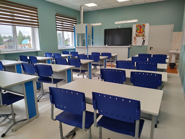 В новой школе поселка Богандинский дети будут учиться в одну смену