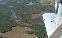 В Югре продолжается борьба с лесными пожарами