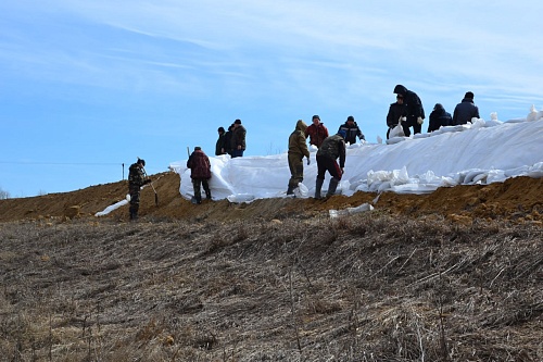 В Ишиме за сутки река поднялась на 228 см, в Увате – на 88 см