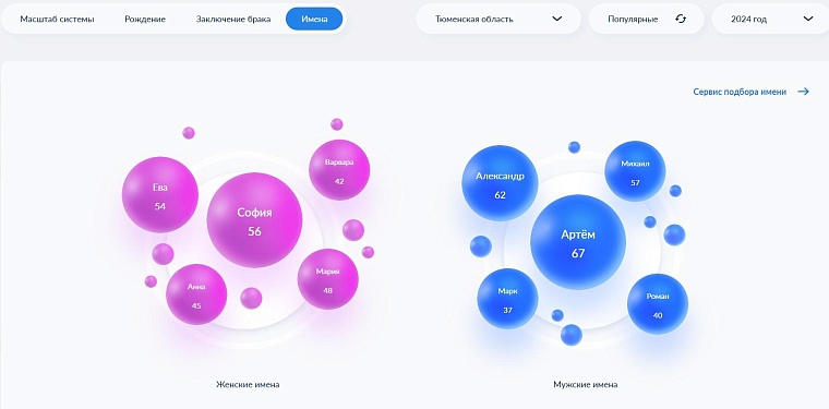 Инфографика: ЗАГС