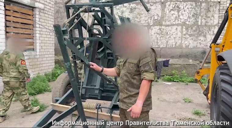 Рационализаторское предложение: тюменские бойцы в зоне СВО сделали минный заградитель