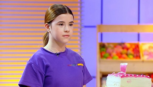 Юная тюменка претендует на победу в шоу "Кондитер. Дети"