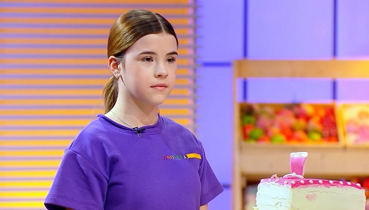 Юная тюменка претендует на победу в шоу "Кондитер. Дети"