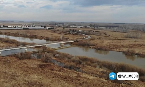 Александр Моор: Уровень воды в Казанском районе стабилизировался, в Абатском - продолжает прибывать