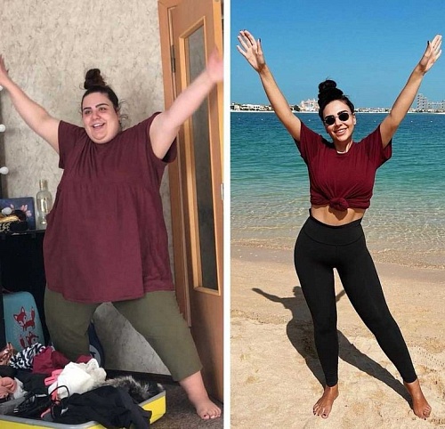 Блогерша из Тюменской области сбросила больше ста килограммов