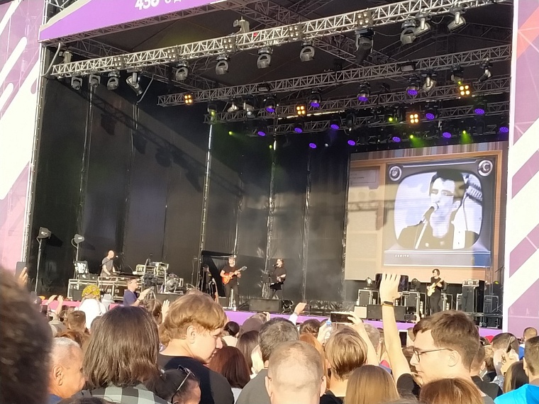 В Тюмени завершился концерт Вячеслава Бутусова