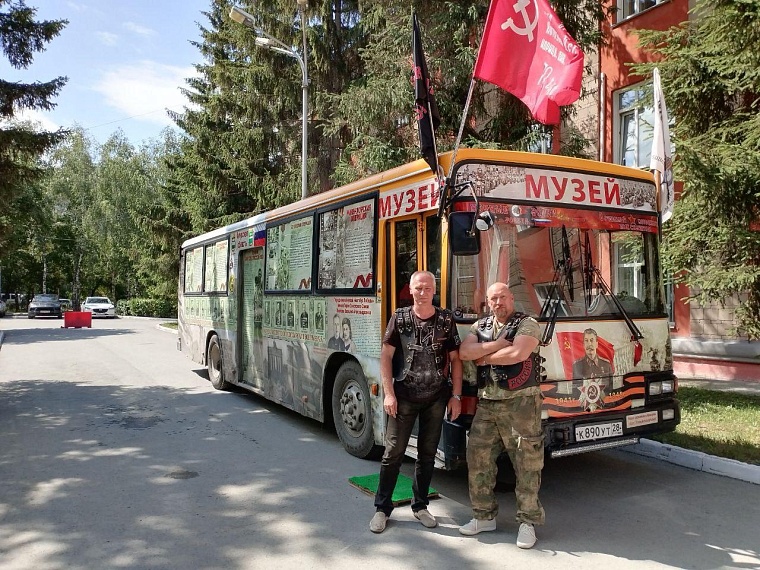 В Ишим приедет музей на колесах «Автобус Победы»