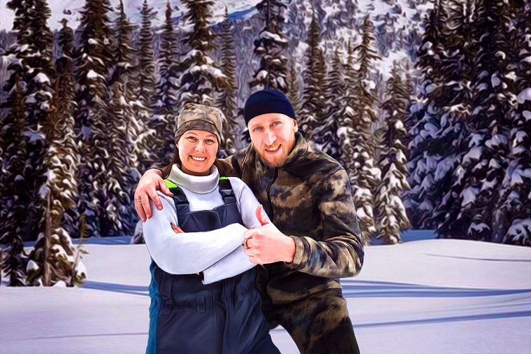 Как семья урайских блогеров собирает миллионные просмотры на трофейной рыбалке