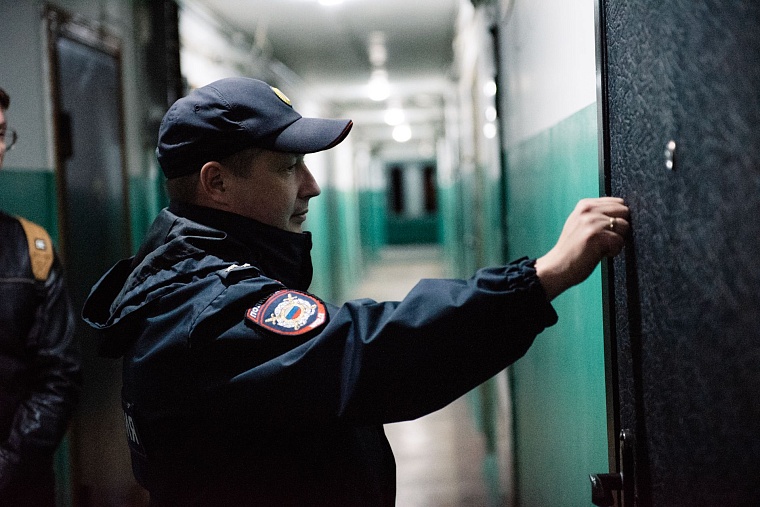 В погоне за полицией